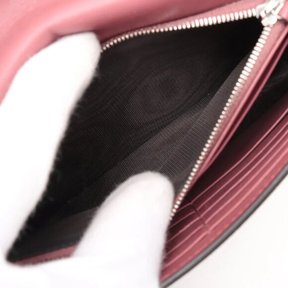 Gucci GG Blooms PVC leather Chain Wallet Beige - Picture 8 of 10